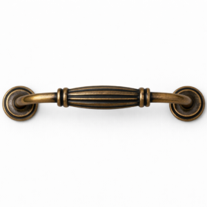 Alternative view of Puxadores Lio - bronze antigo - 96 mm